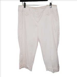 Sandro Sportswear Light Pink Cropped Pants